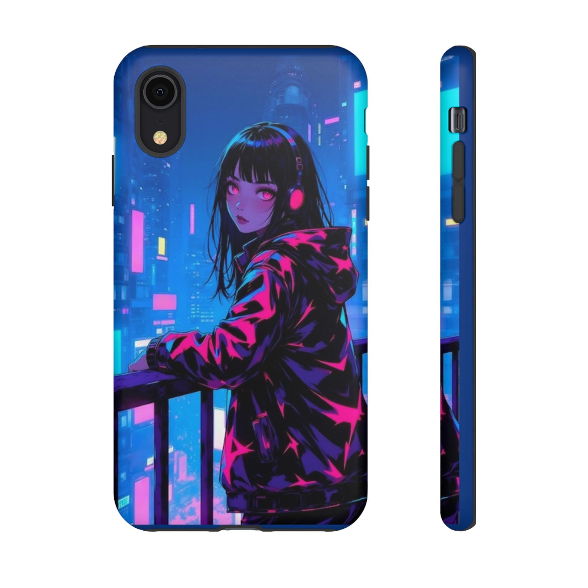 Futuristic Phone Case, Cyberpunk Aesthetic, Tough Phone Cover, Urban Style, Gift for Tech Lovers, Unique Phone Accessories, Streetwear [...]