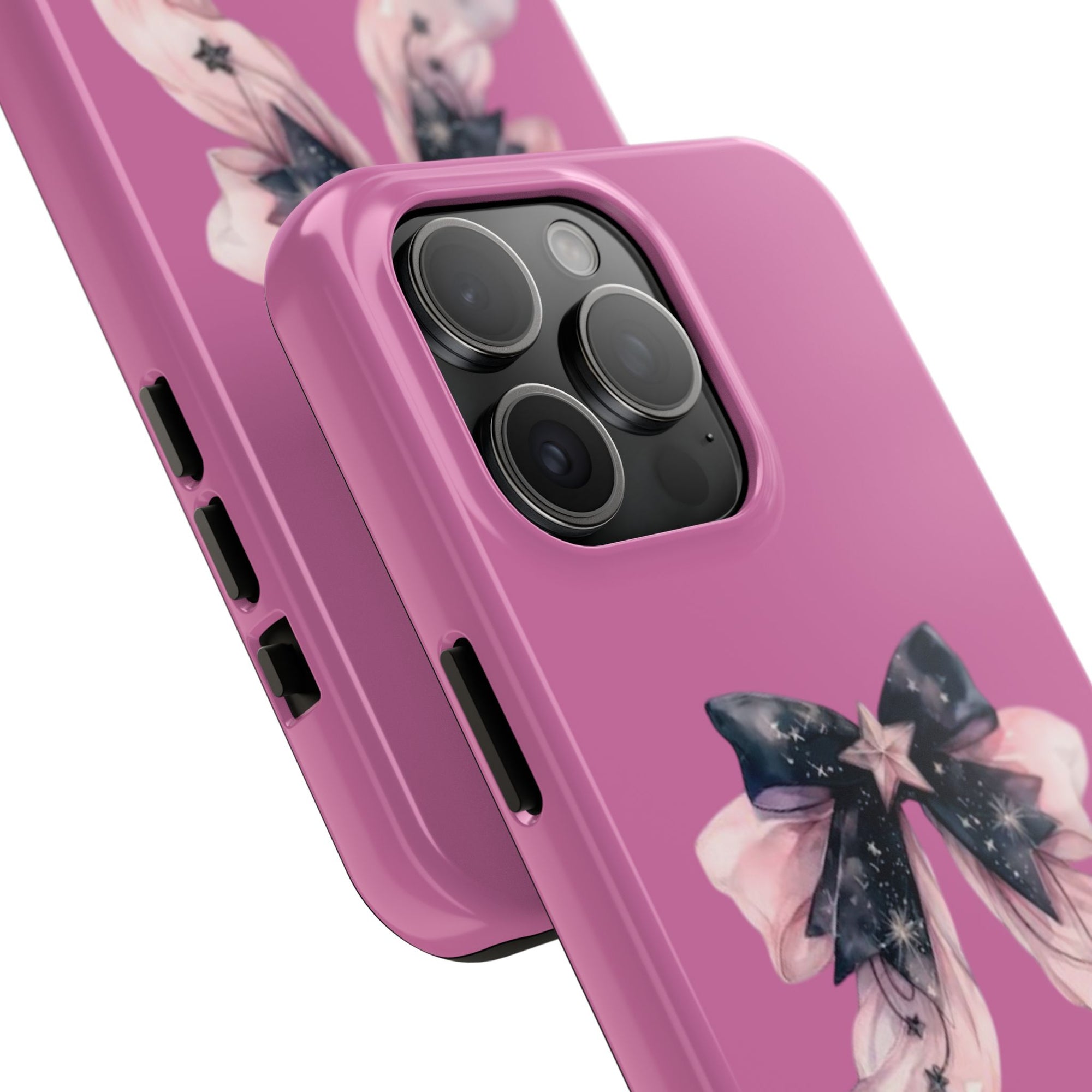 Pink Ribbon Tough Phone Cases, Galaxy Phone Covers, Chic Phone Protection, Ideal Gift for Her, Stylish Tech Accessories