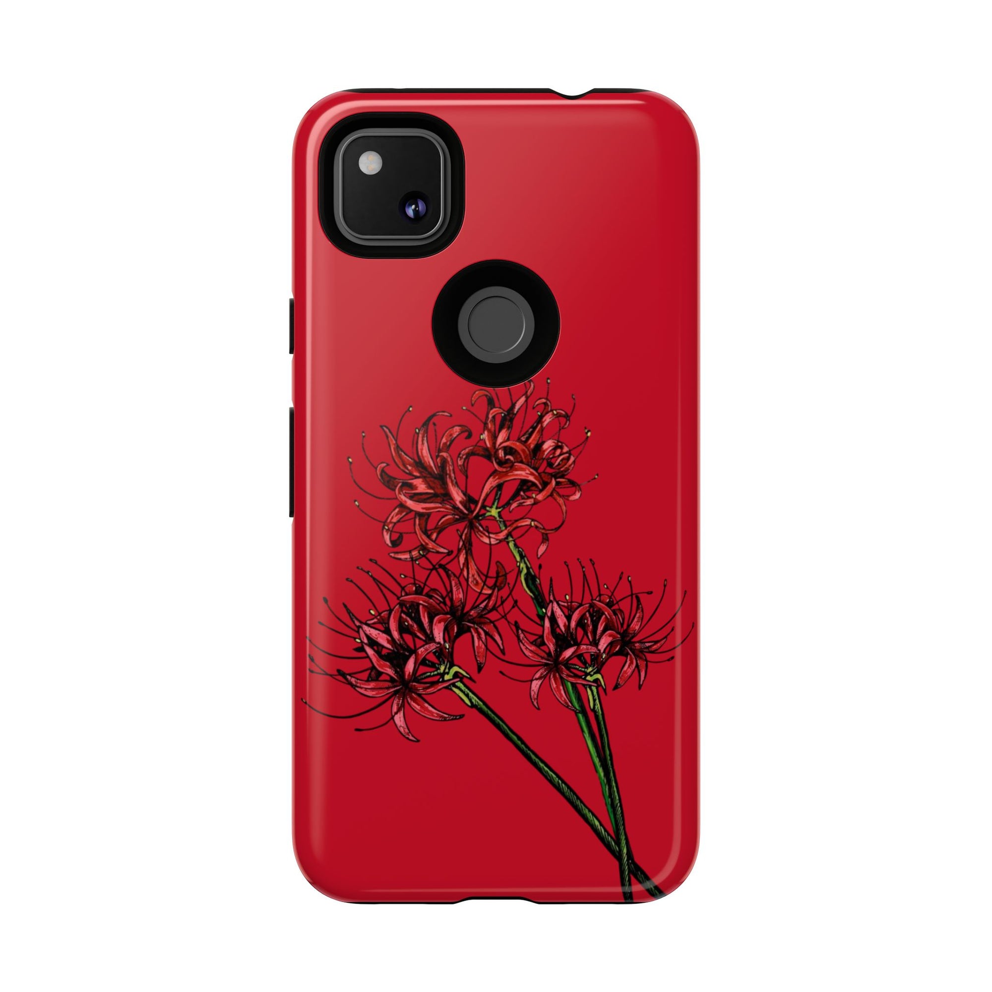 Floral Phone Case, Cute Durable Case for Plants Lovers, Stylish Tech Accessories, Gift for Her, Autumn Decor