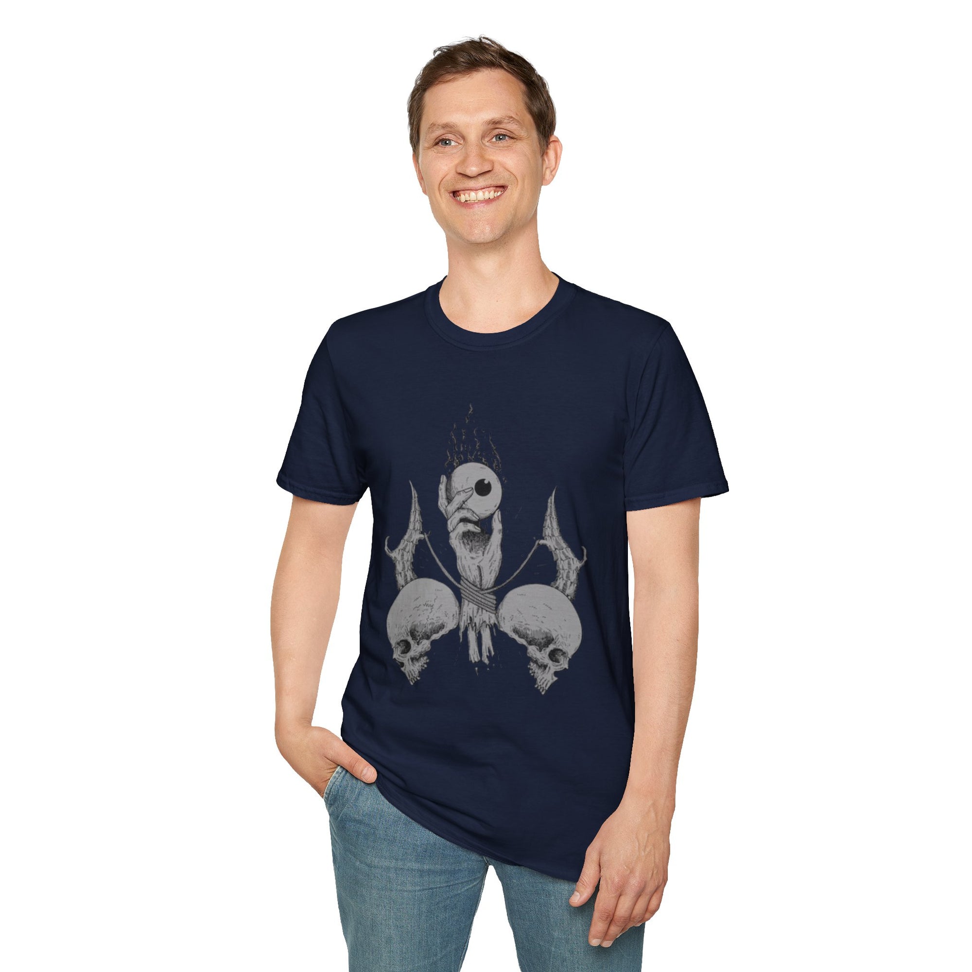 Gothic Graphic Tee - Dark Aesthetic Unisex T-Shirt, Unique Gift, Casual Wear, Festival Fashion, Alternative Style
