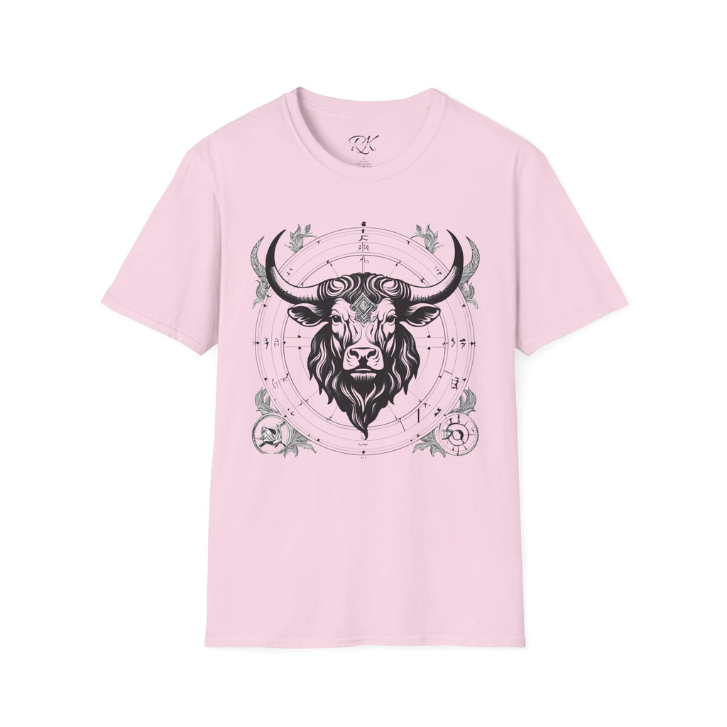Taurus Zodiac T-Shirt, Astrology Tee, Horoscope Gift, Unisex Softstyle Shirt, Birthday Apparel, Taurus Constellation Top