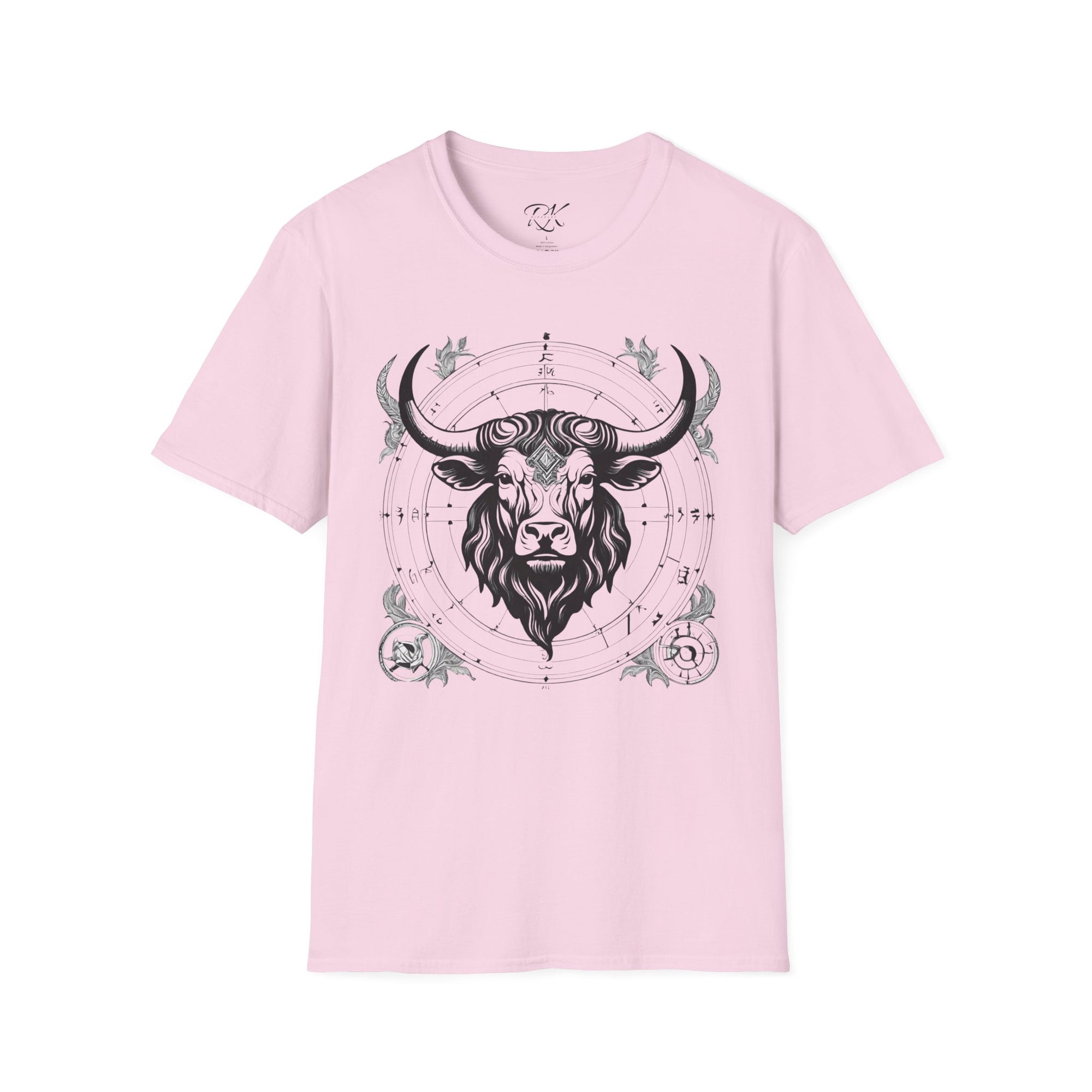 Taurus Zodiac T-Shirt, Astrology Tee, Horoscope Gift, Unisex Softstyle Shirt, Birthday Apparel, Taurus Constellation Top