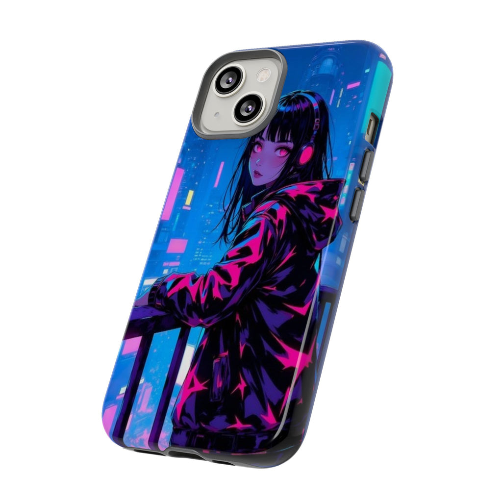 Futuristic Phone Case, Cyberpunk Aesthetic, Tough Phone Cover, Urban Style, Gift for Tech Lovers, Unique Phone Accessories, Streetwear [...]