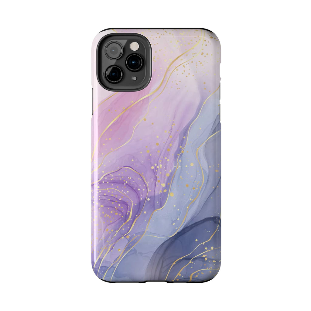 Elegant Abstract Tough Phone Cases for Stylish Protection, Gift for Her, Phone Accessories, Lavender Marble Design, Phone Cover for [...]