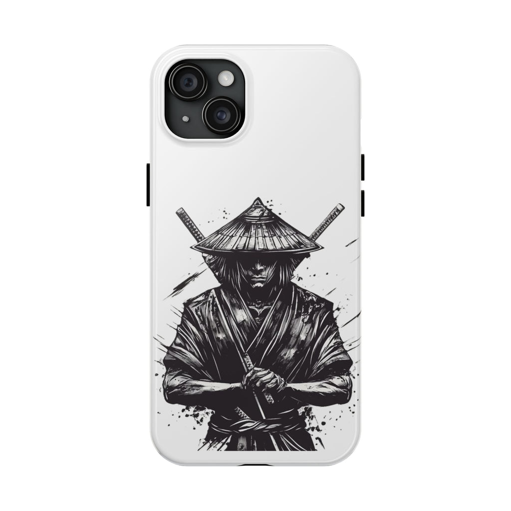 Samurai Tough Phone Cases, Rugged Smartphone Accessories, Durable Covers for Men, Unique Gifts for Him, Japanese Warrior Design