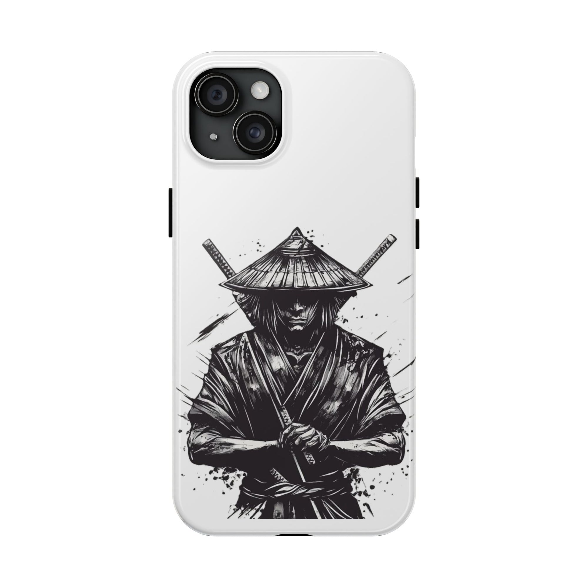 Samurai Tough Phone Cases, Rugged Smartphone Accessories, Durable Covers for Men, Unique Gifts for Him, Japanese Warrior Design