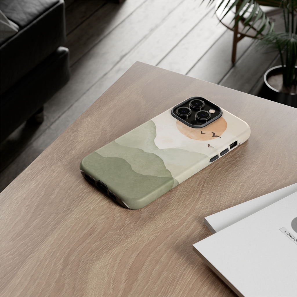 Nature-Inspired Phone Case | Scenic Mountain Design, Tough Case for Outdoor Lovers, Gift for Nature Enthusiasts, Eco-Friendly Slim Case