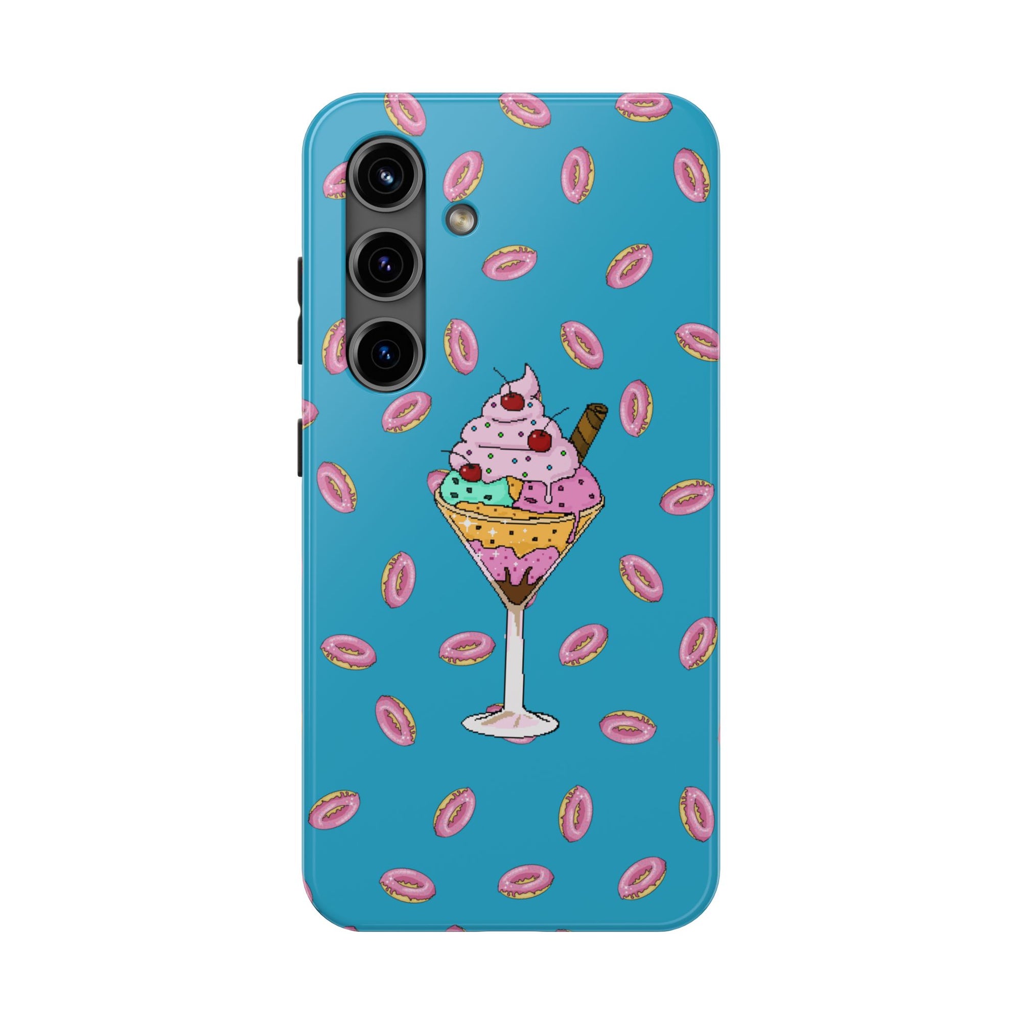 Cute Dessert Phone Cases, Fun iPhone Covers, Quirky Phone Accessories, Donut Lovers Gift, Ice Cream Phone Protector