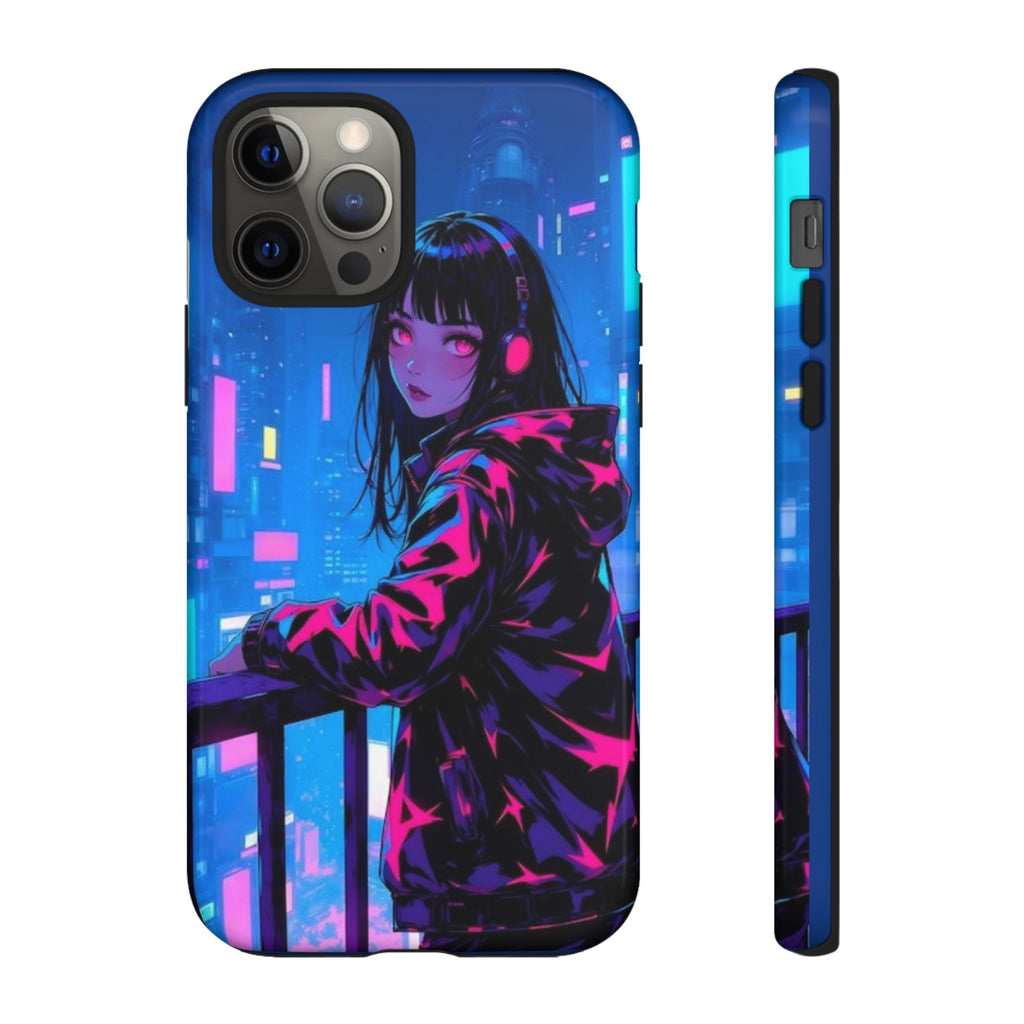 Futuristic Phone Case, Cyberpunk Aesthetic, Tough Phone Cover, Urban Style, Gift for Tech Lovers, Unique Phone Accessories, Streetwear [...]