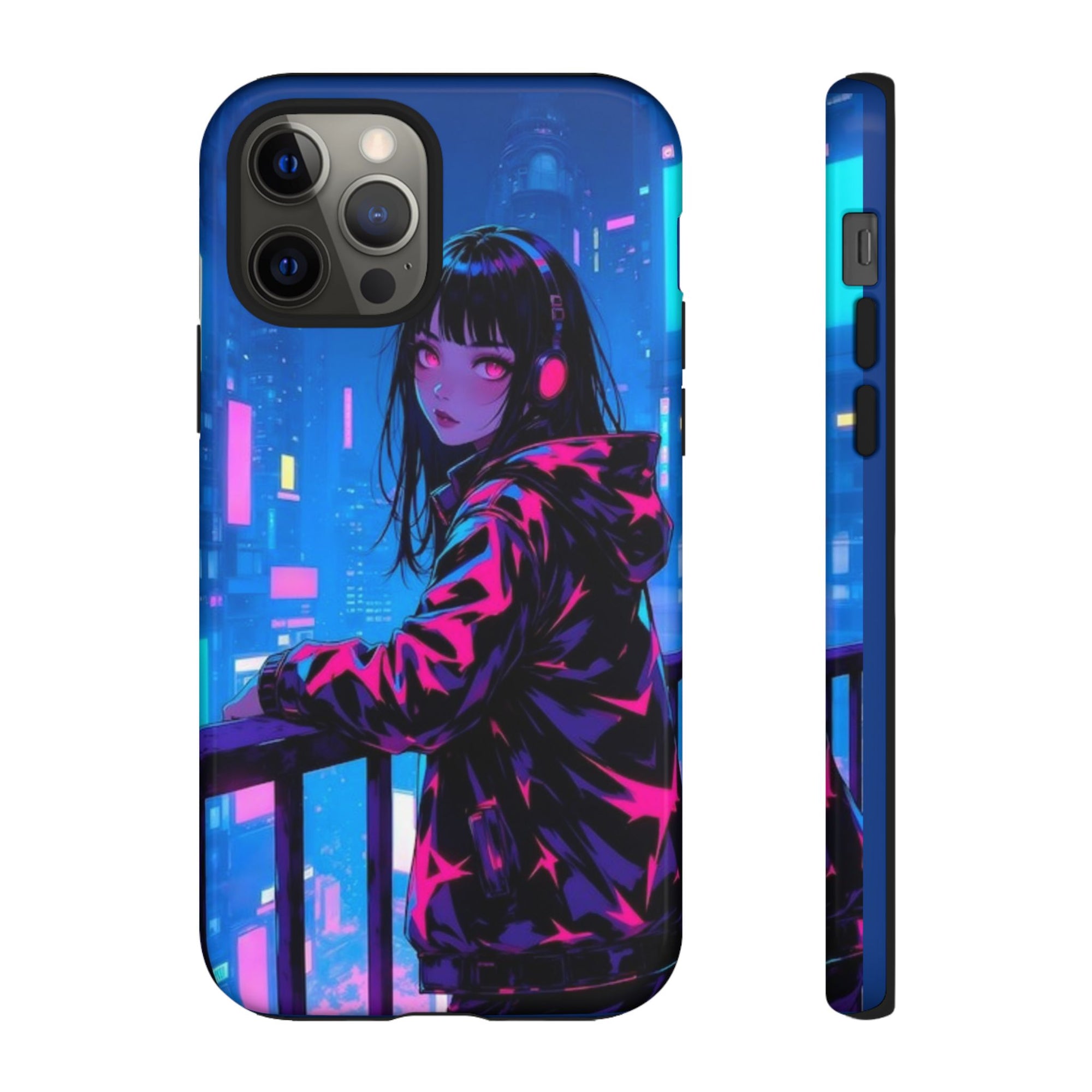 Futuristic Phone Case, Cyberpunk Aesthetic, Tough Phone Cover, Urban Style, Gift for Tech Lovers, Unique Phone Accessories, Streetwear [...]