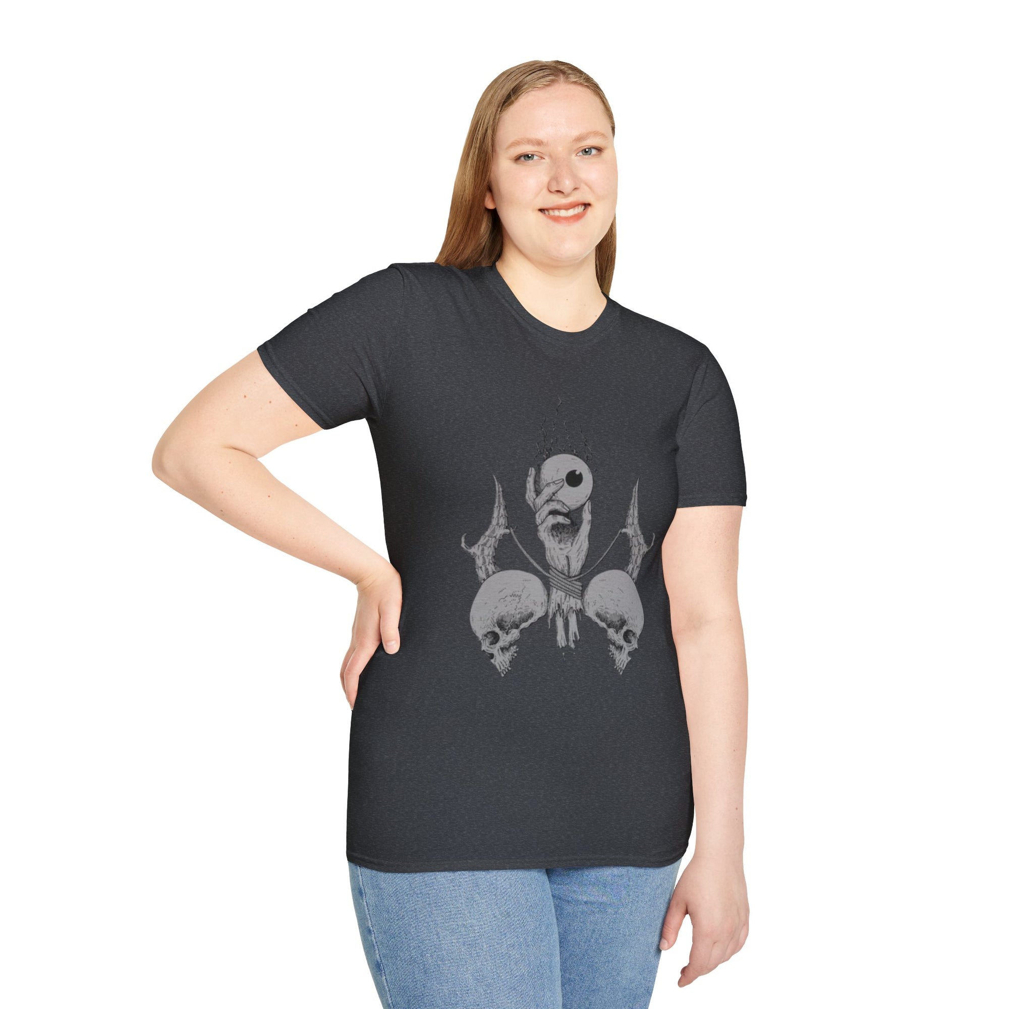 Gothic Graphic Tee - Dark Aesthetic Unisex T-Shirt, Unique Gift, Casual Wear, Festival Fashion, Alternative Style