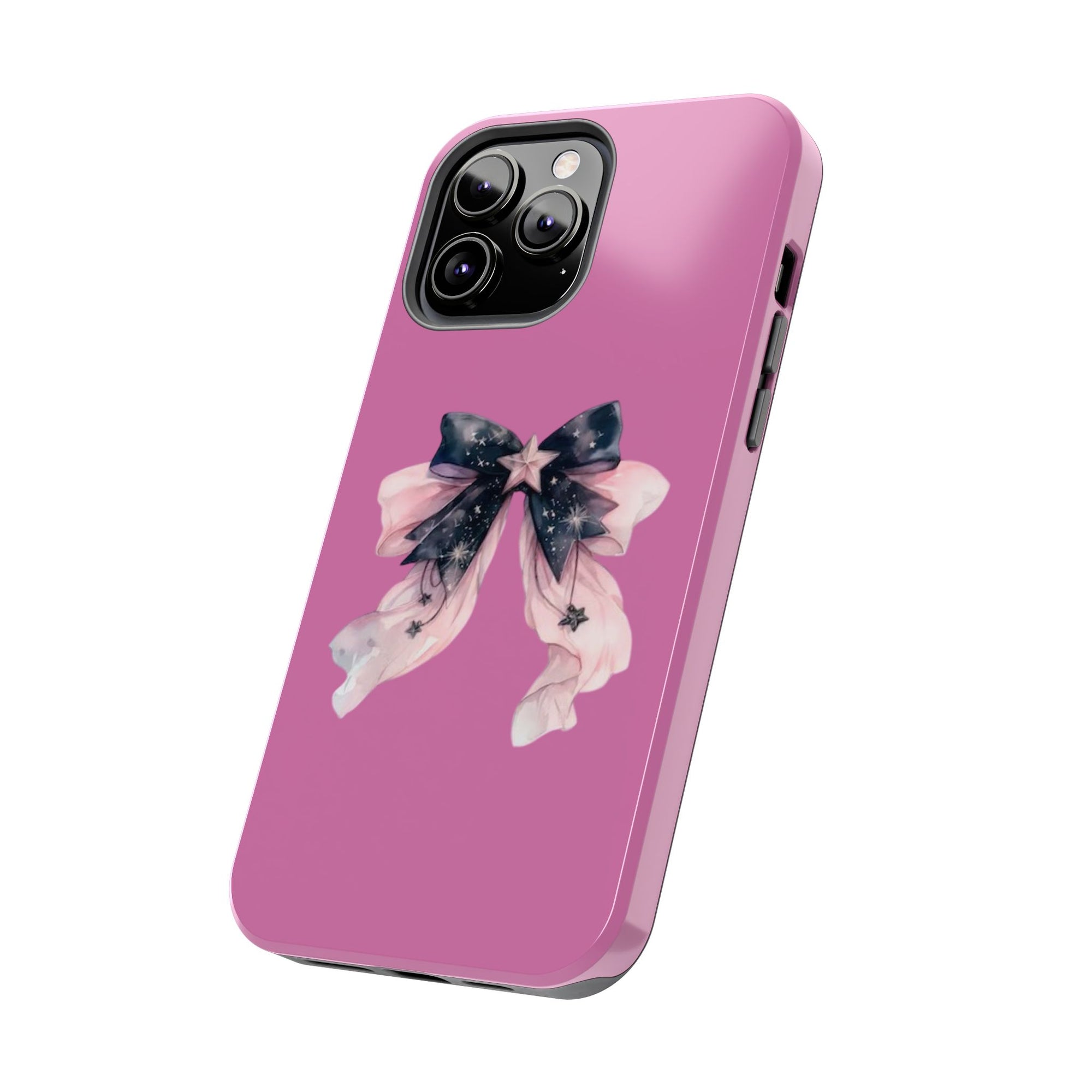 Pink Ribbon Tough Phone Cases, Galaxy Phone Covers, Chic Phone Protection, Ideal Gift for Her, Stylish Tech Accessories