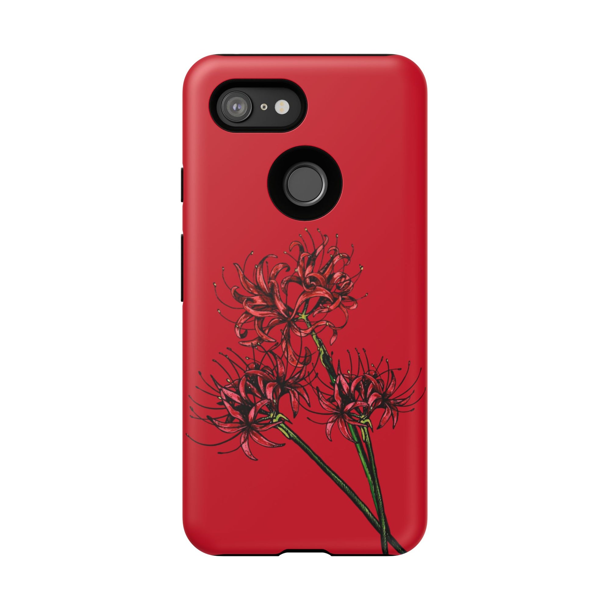 Floral Phone Case, Cute Durable Case for Plants Lovers, Stylish Tech Accessories, Gift for Her, Autumn Decor